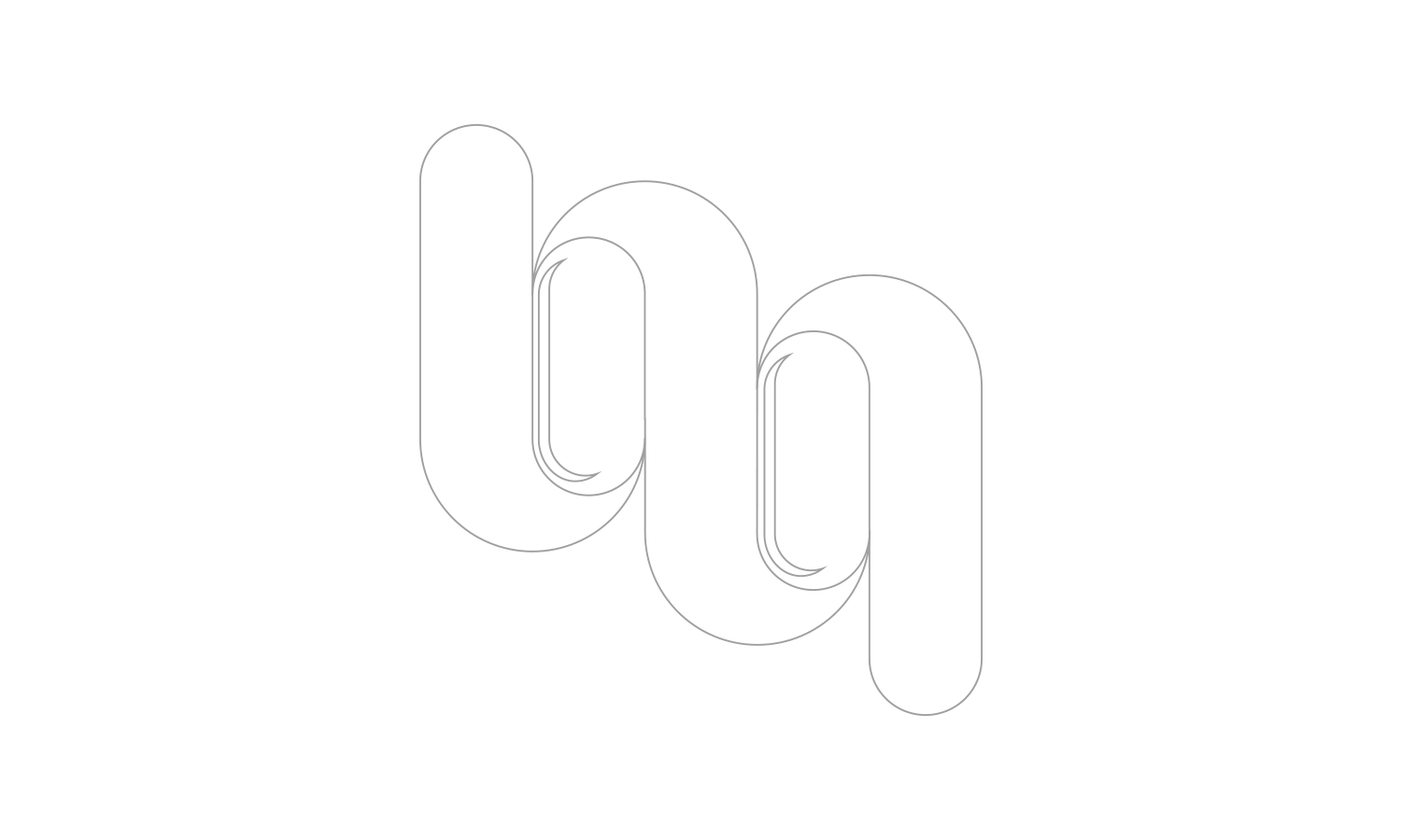 Megene 彌因生物醫藥科技公司logo設計“字母M+基因”元素